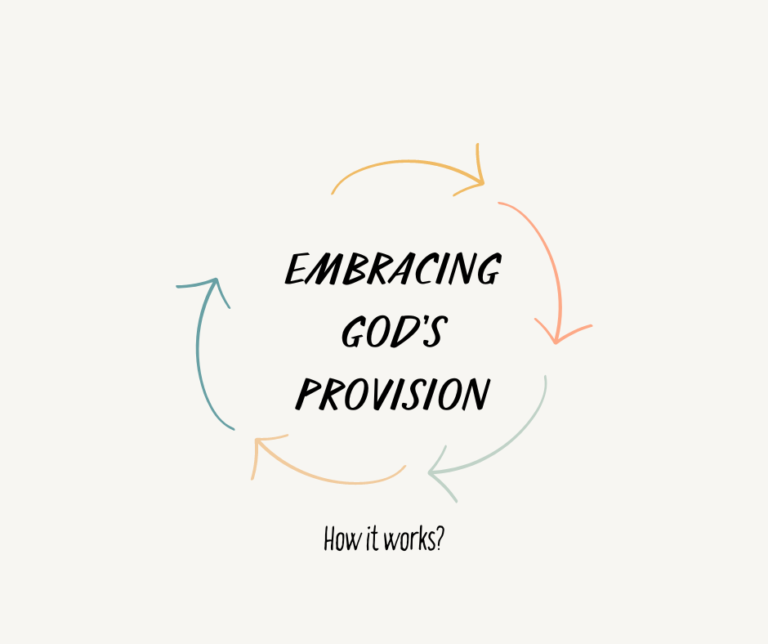 Read more about the article Embracing God’s Provision