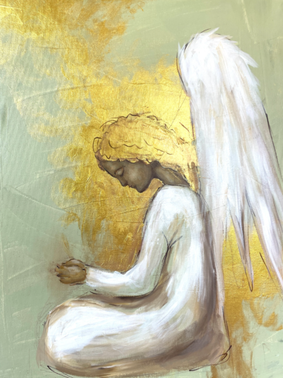 Praying Angel  ( Sold)