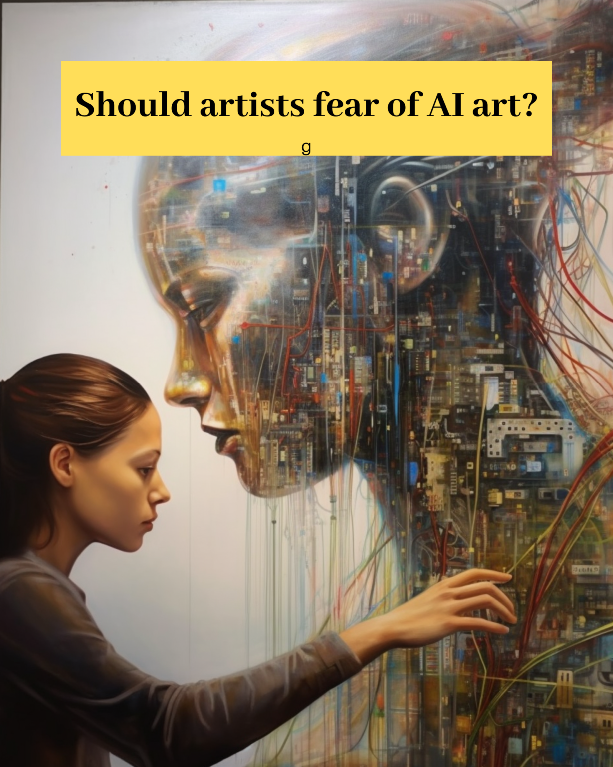 AI vs. artists Should artists fear of AI art? Ying McLane