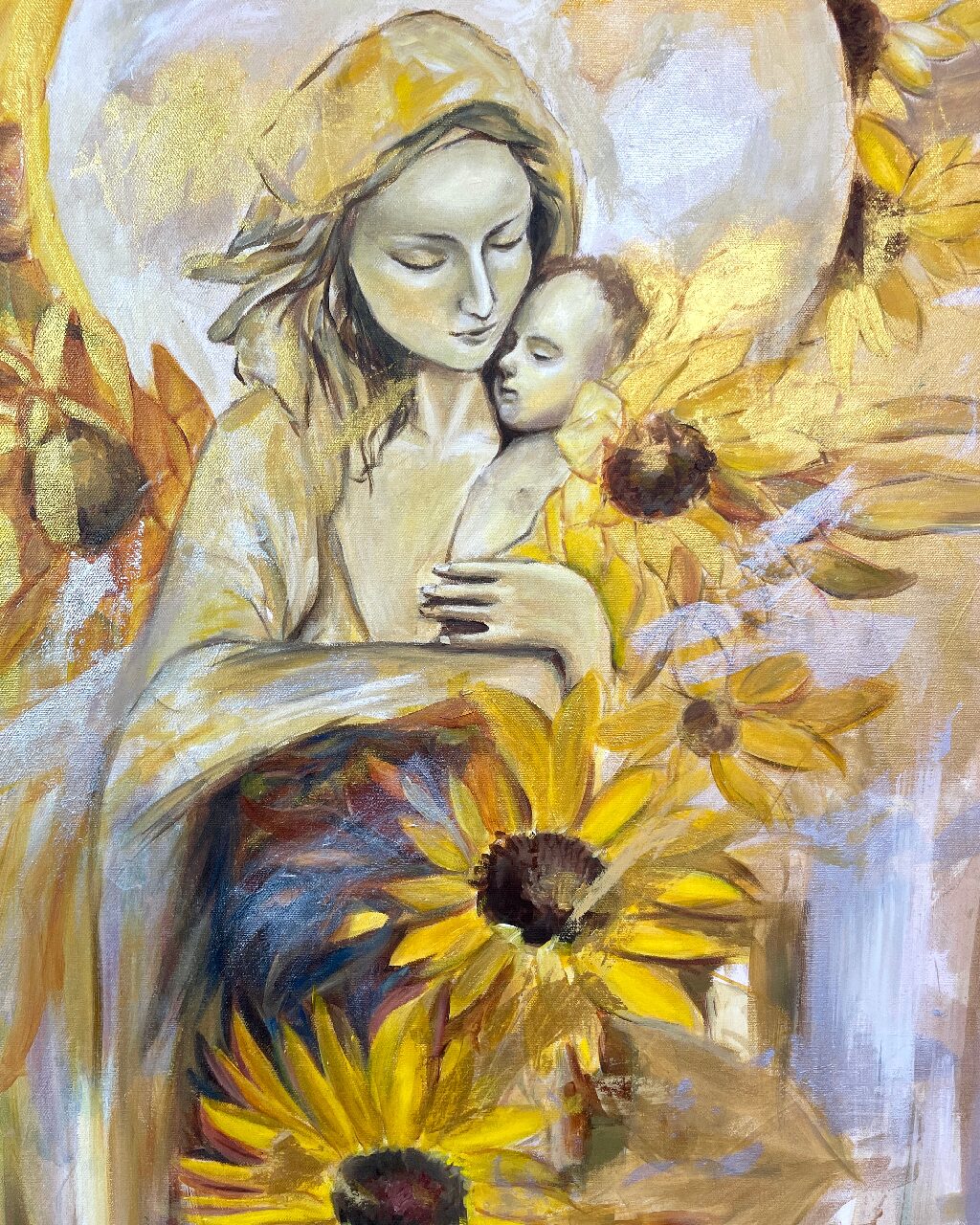 Golden Love (Original Painting)