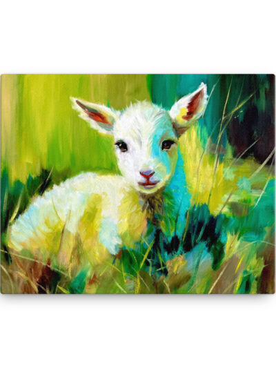 He Lay Me Down in Green Pastures (Art Prints)