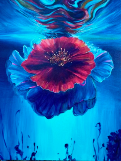 Blue Serenade 1 (Art Prints)