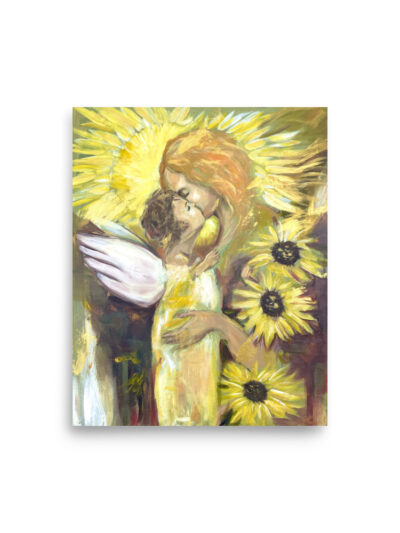 Angel Baby & Mother 2 (Art Prints)